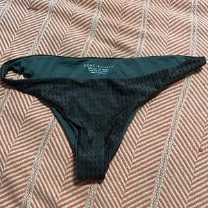 Acacia mesh bottom large brown